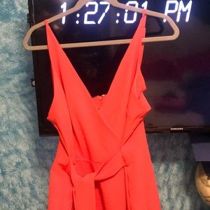 Asos Red jumpsuit